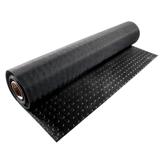 pastille dfls1 noir 1x10m ep.3mm au rouleau - id mat - id group