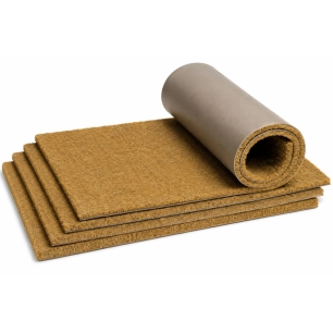 rouleau tapis brosse coco écru 1 m x 6 m rouleau tapis brosse coco écru 1 m x 6 m - grand nord