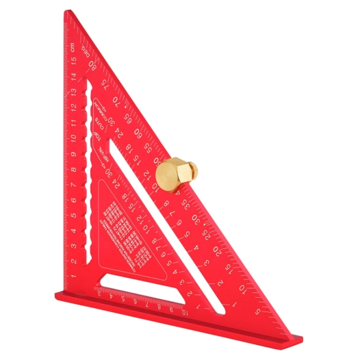équerre de charpentier multifonction 180 mm équerre de charpentier multifonction 180 mm - romus