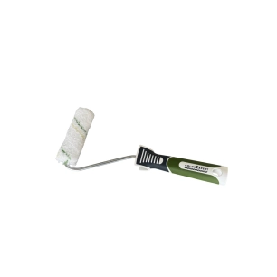 rouleau à lasure rayé vert en microfibre rouleau à lasure rayé vert en microfibre - color expert