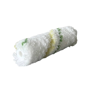 manchon à lasure rayé vert en microfibre manchon à lasure rayé vert en microfibre - color expert