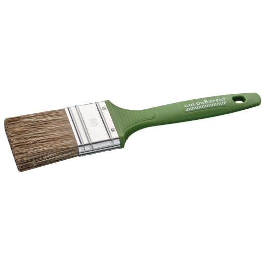 brosse plate en soie mixte brun brosse plate en soie mixte brun - color expert