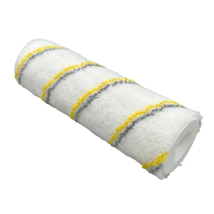manchon à laquer rayé jaune et gris 18 cm manchon à laquer rayé jaune et gris 18 cm - color expert