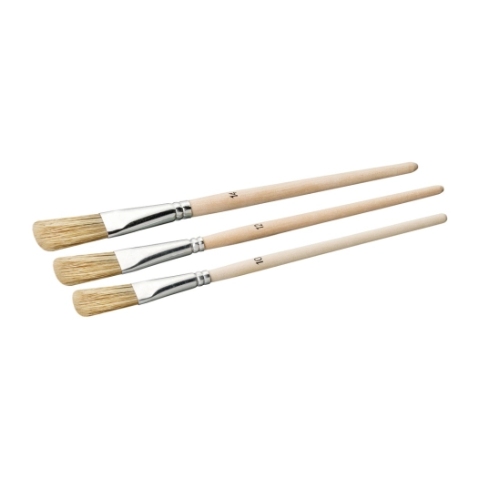 lot de 3 brosses de finition en soie lot de 3 brosses de finition en soie - color plus