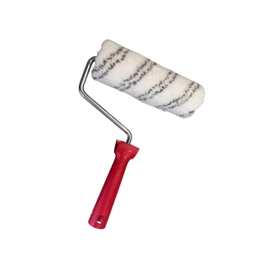 rouleau à peinture rayé gris 18 cm rouleau à peinture rayé gris 18 cm - color expert