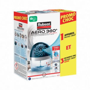 absorbeur d'humidité aero 360° 20 m² + 3 recharges tabs 450 g absorbeur d'humidité aero 360° 20 m² + 3 recharges tabs 450 g - ru