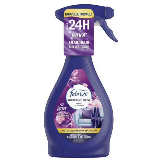 febreze textile spray désodorisant bouquet floral 500 ml febreze textile spray désodorisant bouquet floral 500 ml - febreze