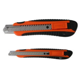 lot de 2 cutters à lames cassables 9 mm et 18 mm lot de 2 cutters à lames cassables 9 mm et 18 mm - fischer darex
