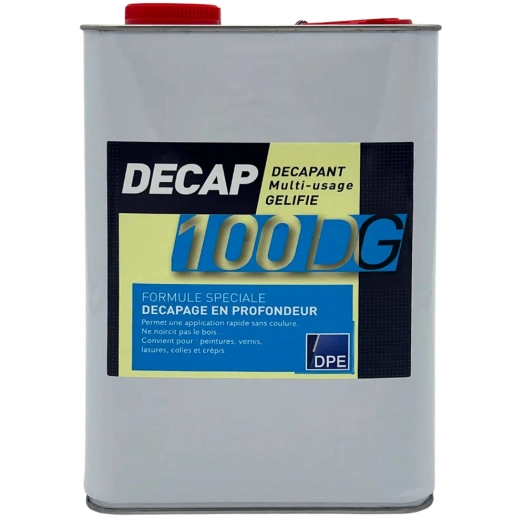 5 decap 100 dg - décapant gélifié multi-usage decap 100 dg - décapant gélifié multi-usage - dpe
