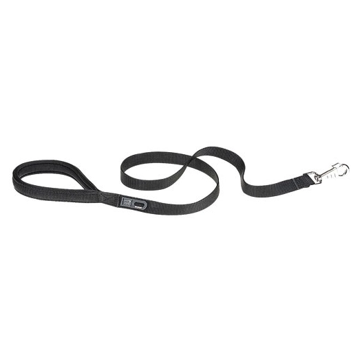 laisse nylon daytona g15/120 noire - ferplast france