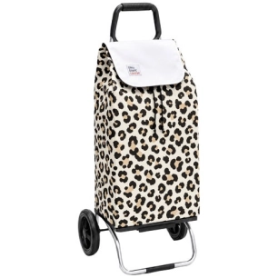 poussette 2 roues carlux imprimã© guã©pard - 55 l - sidebag sn