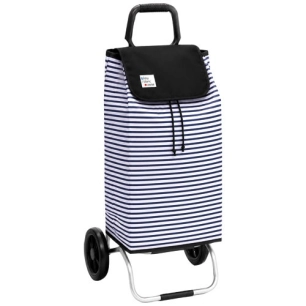 poussette 2 roues carlux imprimã© mariniã¨re - 55 l - sidebag sn