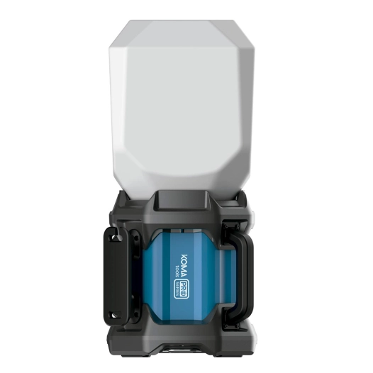lampe led cob professionnelle de travail lp-50 rechargeable, 50 w, 5000 lm, 4500 mah, 205 x 205 x 470 mm