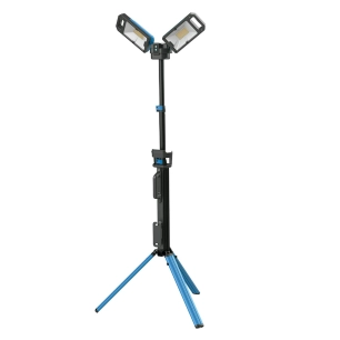 lampe led professionnelle de travail lp-60 rechargeable 60w, avec trépied, ø700 x 1920 mm