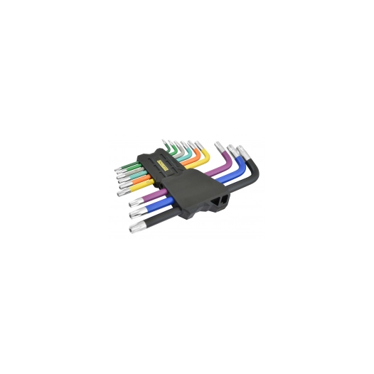 cles torx tamper en etui caractéristiques 9 clés : tt10 - tt15 - tt20 - tt25 - tt27 - tt30 - tt40 - tt45 - tt50