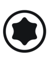 cles torx en etui caractéristiques 9 clés : t10 - t15 - t20 - t25 - t27 - t30 - t40 - t45 - t50