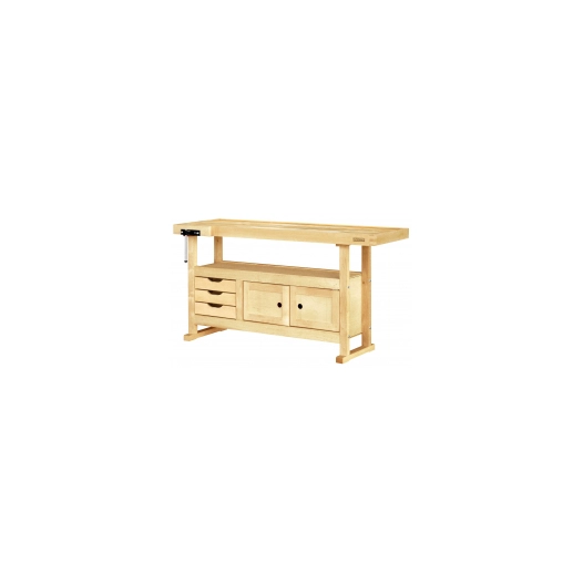 Établi bois 1,50m Outifrance Robuste et pratique avec caisson - OUTIFRANCE