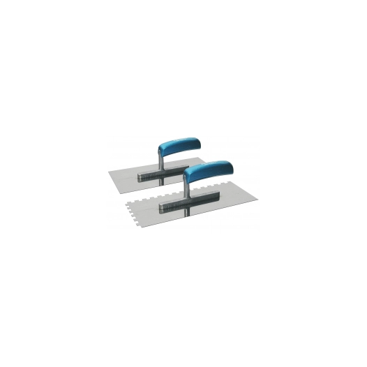 Platoir Inox Cranté Platoir inox cranté 10mm pour colle et mortier - OUTIFRANCE