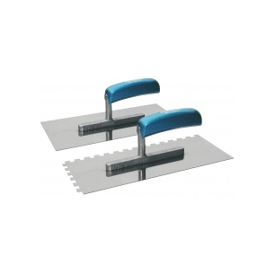 Platoir Inox Cranté Platoir inox cranté 10mm pour colle et mortier - OUTIFRANCE