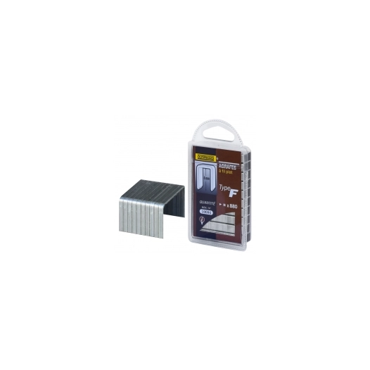 Agrafes Type F 12mm OUTIFRANCE Fixation polyvalente et durable - OUTIFRANCE