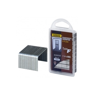 Agrafes Type F 12mm OUTIFRANCE Fixation polyvalente et durable - OUTIFRANCE
