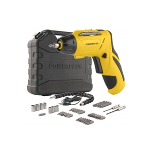 tournevis sans fil réf. powx00406désignation tournevis sans fil - coffret 47 piècesbatterie li-ion 4v - 1300 mahpoids 1,35 kg