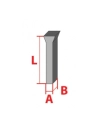 Pointes Type H 19mm Outifrance Fixation polyvalente, grande quantité - OUTIFRANCE