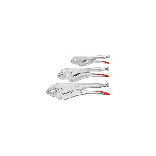 Pince Étau Mâchoire Courbe Serrage puissant, forme courbe - Knipex
