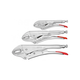 Pince Étau Mâchoire Courbe Serrage puissant, forme courbe - Knipex
