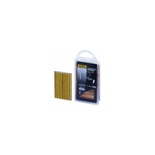 Pointes Type I 19mm Outifrance Fixation discrète pour agrafeuse - OUTIFRANCE