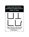 Cisaille Plaquiste Coupe nette et précise 48mm - OUTIFRANCE