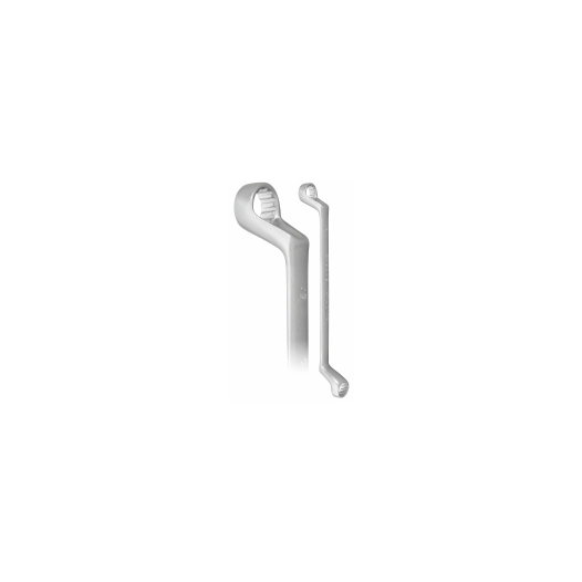 Clé Polygonale Coudée 25x28mm Double dimension 25x28mm, accès coudé optimal - OUTIFRANCE