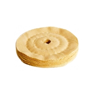 Disque Polissage Coton 100mm Finition miroir sans rayure - Aquarine