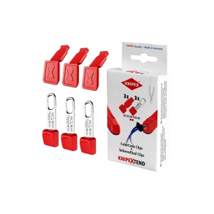 clips knipextend - ancrage anti-chute réf. 00.63.06tcrcaractéristiques jeu de 3 clips d'ancrage + 3 clips rougesdimensions poids