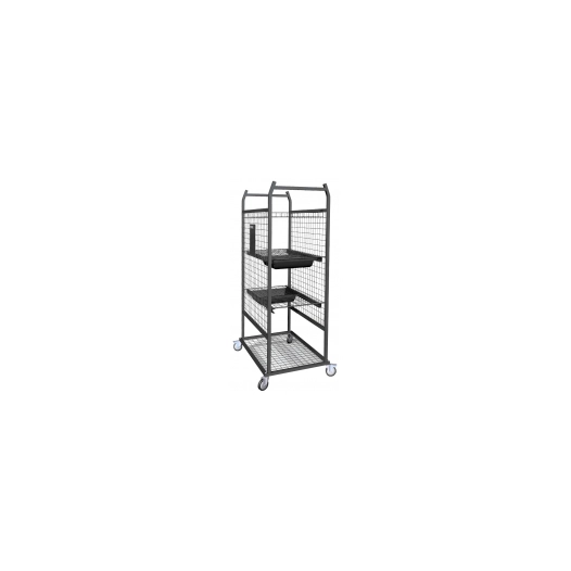 Chariot Manutention Mécanique Plateforme 900x600mm, Charge 250kg - FER-ET-HETRE