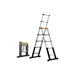 escabeau telescopique 'giraffe air' désignation escabeau télescopiquehauteur totale 2,35 mhauteur plié 0,71 mpoids 14 kg 