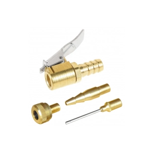 Embout Gonflage Auto/Moto Connexion tube Ø6mm pour valve Schrader - OUTIFRANCE