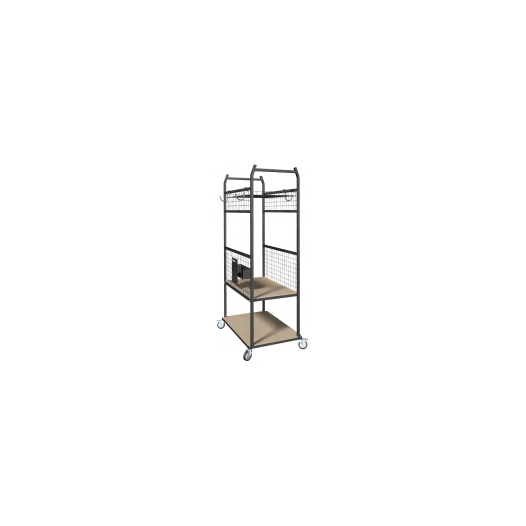 chariot carrossier plateforme 820 x 705 mmhauteur 1900 mmcharge max 250 kgpoids 35 kg 