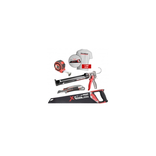 pack construction + t-shirt offert désignation pack 4 outils + 1 t-shirt offert 