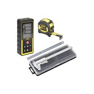 pack mesure tout terrain désignation pack 4 outils - mesure + pied à coulisse + reglet + télémètre 