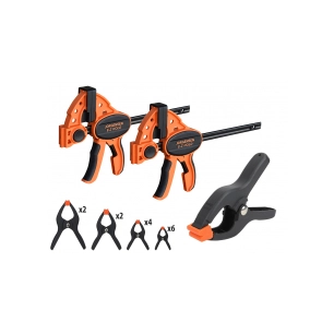pack 2 serre-joints + 14 presses a ressort désignation pack 2 serre-joints + 14 presses à ressort 
