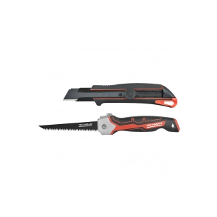 pack plaquiste désignation pack 2 outils - cutter + scie à guichet 