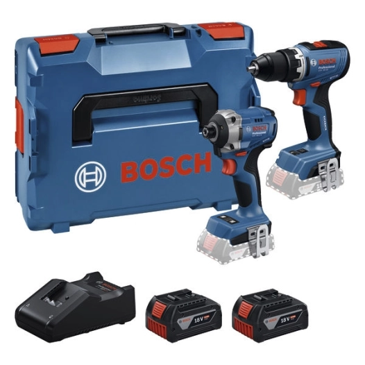 Kit 2 Outils 18V Bosch Pro 0615A50090 | Perceuse GSB 18V-21 & Visseuse GDR 18V-160