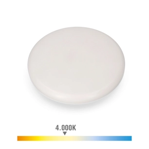 *dernières unités* downlight led surface/encastré 24w 1680lm 4000k lumière du jour verrouillage réglable ø23x4cm edm