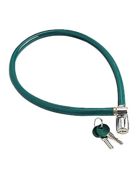 Cable antivol rigide serrure à clé 0,55 x 6