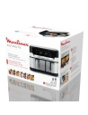 air fryer easy fry dual xxl - 11 l - double tiroir 6,5/4,5 l - 2700 w - 40-200 â°c - synchro - ã‰cran tactile - inox - gpe seb f