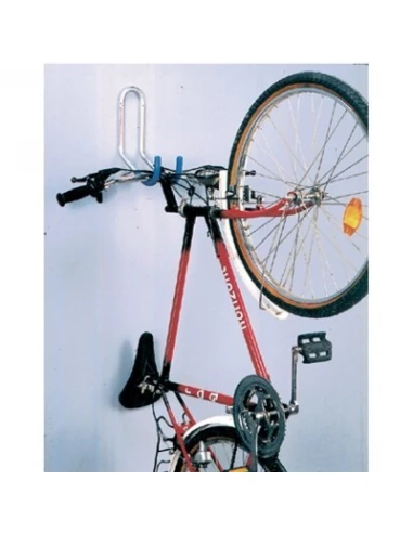Crochet mural gainé 1 vélo double
