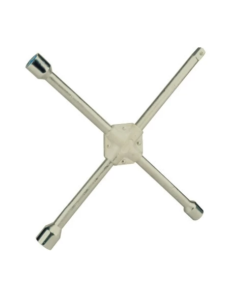 Clé en croix renforcée 17 - 19 - 21 mm / 1 carré 1/2'