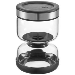 bocal egouttoir lavina 750ml verre inox - gefu