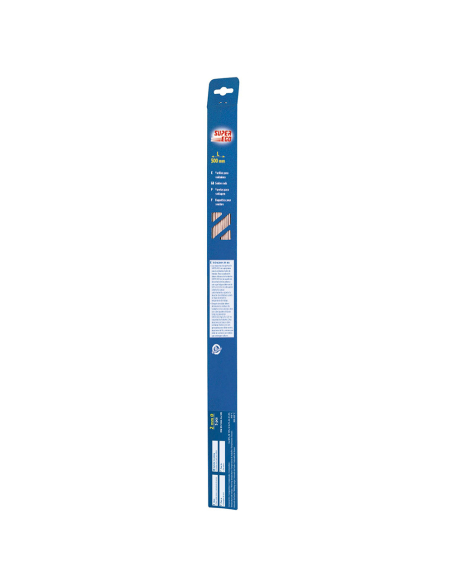 baguettes carrées de brasage 2 mm, l 500 mm, cp 202, 5 unités